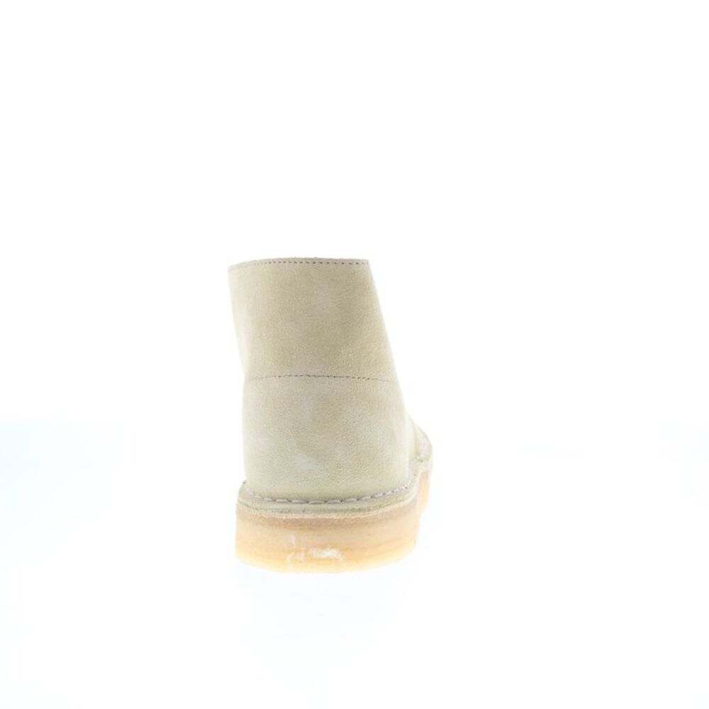 Clarks Mens Desert Coal Beige Boots () - Picture 6 of 7